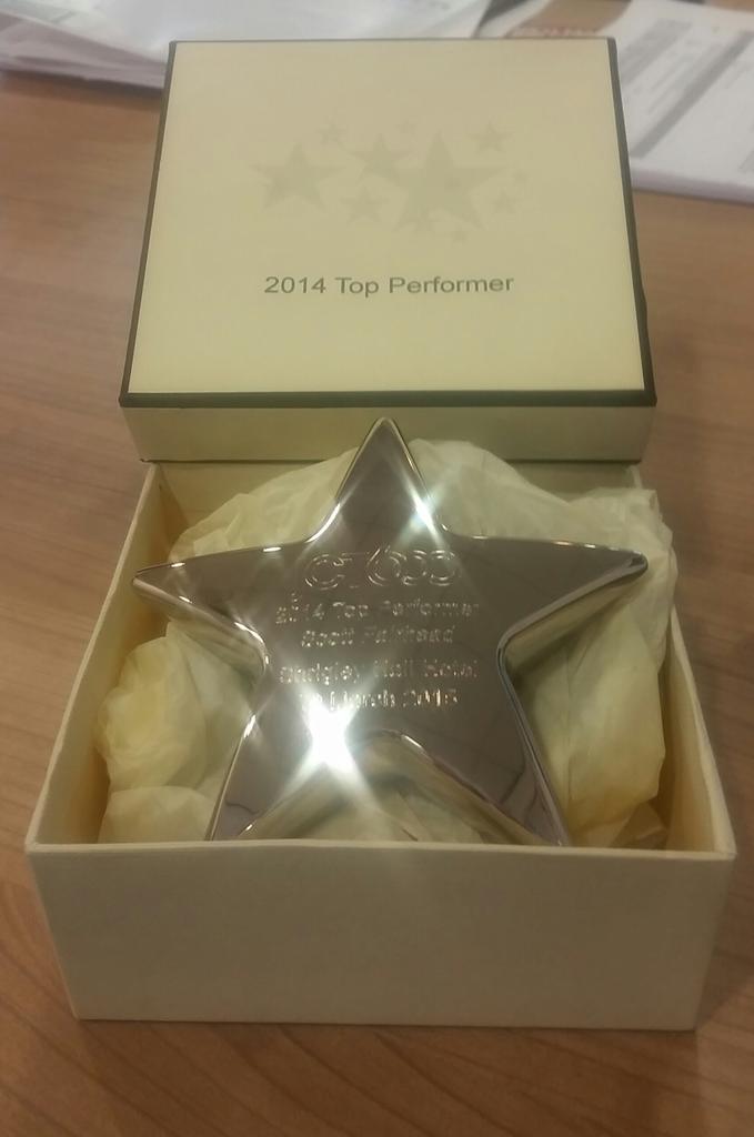 Had a fantastic Saturday night at the Top Performers dinner. Thanks <a href="/tordoff_john/">John Tordoff</a> @jct600 #bestplacetowork