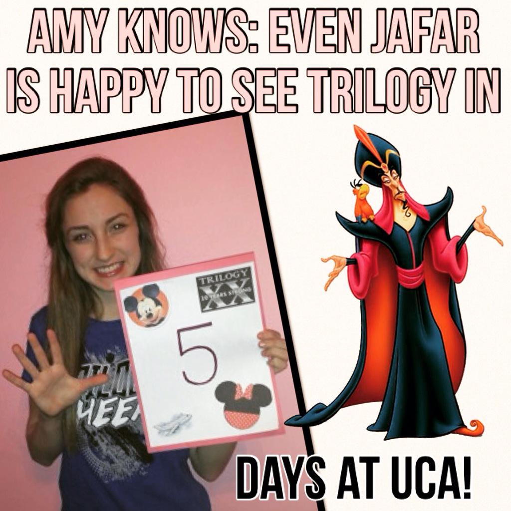 TrilogyCheer's tweet photo. Leaving soon for #UCA15 #UCAnationals! #LoveTrilogy #TrilogyLittles #TrilogyBigs #UNSTOPPABLE #RELENTLESS http://t.co/YilchFZdbc