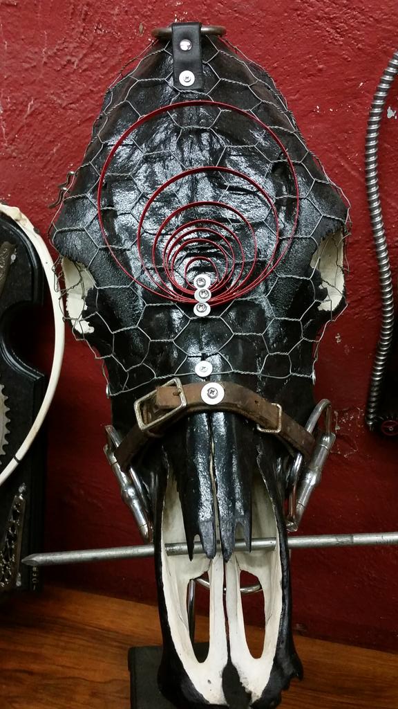 bchywski's tweet photo. @bassnectar  check this out! Pretty crazy artwork in a shop in New Orleans.  Think he thought of you? http://t.co/svESnho1yW
