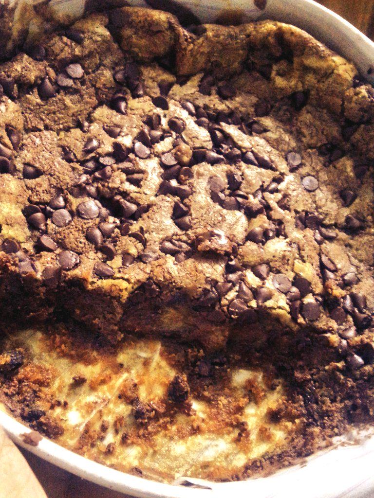 eye_sha_a's tweet photo. Nutella filled cookie I tried last night. 
P.S. I know it looks horrible but trust me it tasted amazing http://t.co/gZgTDil80J