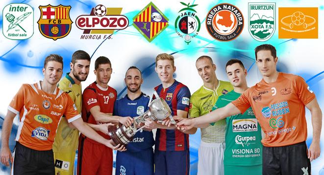 ligaprimefutsal's tweet photo. (VÍDEO) Copa de España: 8 equipos y un objetivo, ganar en Ciudad Real http://t.co/7Yare1ISnH #CopaLNFS http://t.co/YhK2QM0K7B