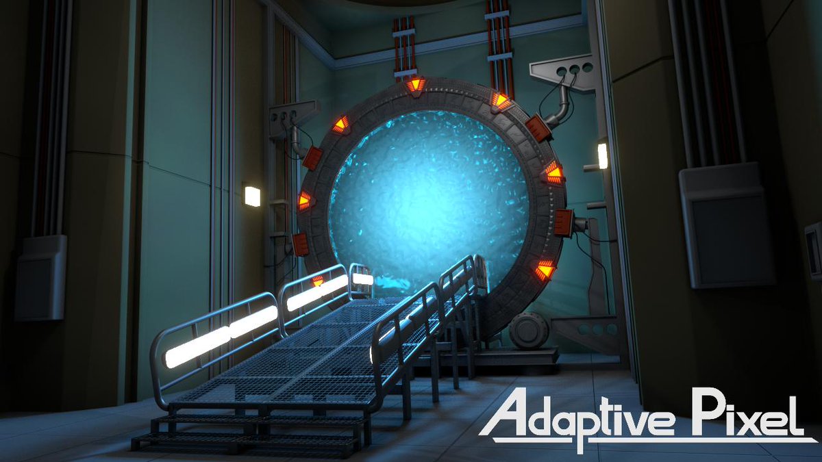 BlurdeBlah's tweet photo. Weekend Challenge 17 - http://t.co/IRz07Ek13y #blender3D #Blender #Stargate #SG1 #gate #CGI #3D #gateroom #SGU http://t.co/dZykWyb8S8
