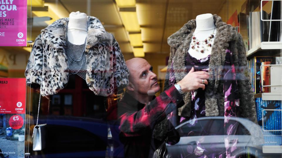 IrishTimes's tweet photo. Conor Pope spends a day working in a charity shop: 'A lot of wealthy women come in’ http://t.co/t5TVF0vWv1 http://t.co/3Qa6iqY75w