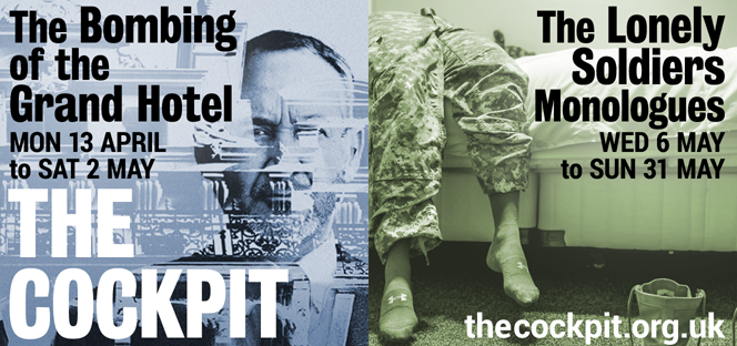 cockpittheatre's tweet photo. Season of new writing amplifying rarely heard voices. #tlsm #tbotgh @LSpace10 @WildsparkT http://t.co/Vp9xOis8ox http://t.co/LFztjt5u5y