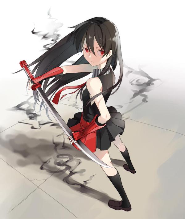 斬る！ | ぷんちき [pixiv] pixiv.net/member_illust.…
<a href="/AKAMEpic/">アカメが斬る！♡fan</a>