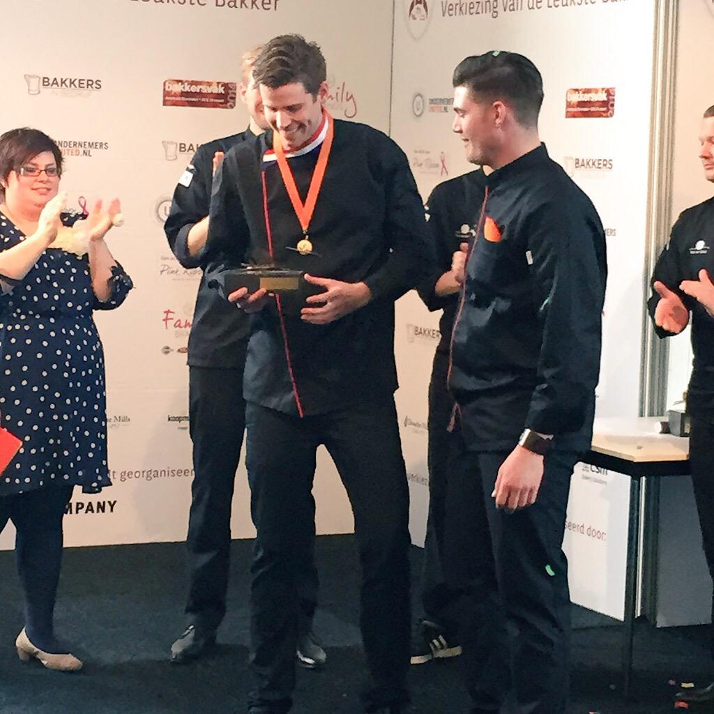 Yes Robin Hoedjes gefeliciteerd! Winnaar Dutch Pastry Awards 2015! #dutchpastryawards #huizevanwely