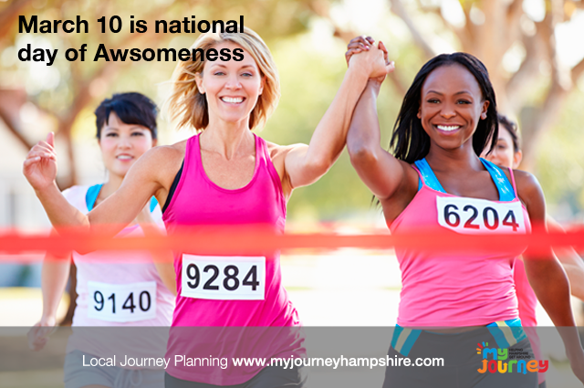 March 10 is National day of Awesomeness. Be awesome and share this. bit.ly/fixmj  #fixmyjourney