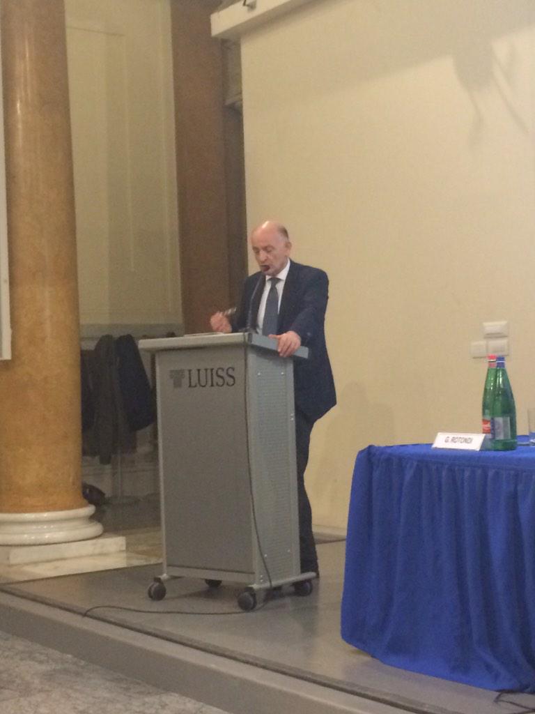 Parla ora On. Sisto a proposito della metodologia da rispettare nell'elaborazione delle #riforme #PolicyDay