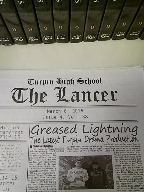 TurpinLancer's tweet image. Make sure to check out Issue IV of the Turpin Lancer!