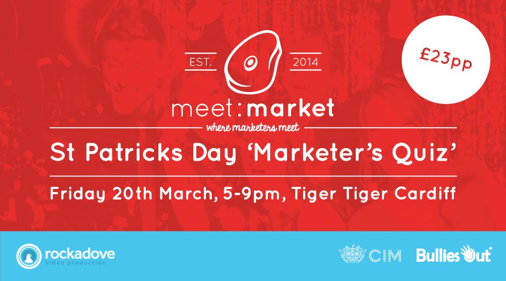 Rockadove's tweet image. If informal networking over a quiz and a few drinks is your thing, join us @MeetMarketWales! 🏆rockadove.co.uk/blog/2015/03/0…