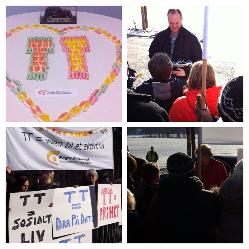 Ønsket <a href="/Regjeringen/">Regjeringen</a> velkommen til #budsjettkonferanse idag. #TTordningen gir viktig mulighet til aktivt liv!