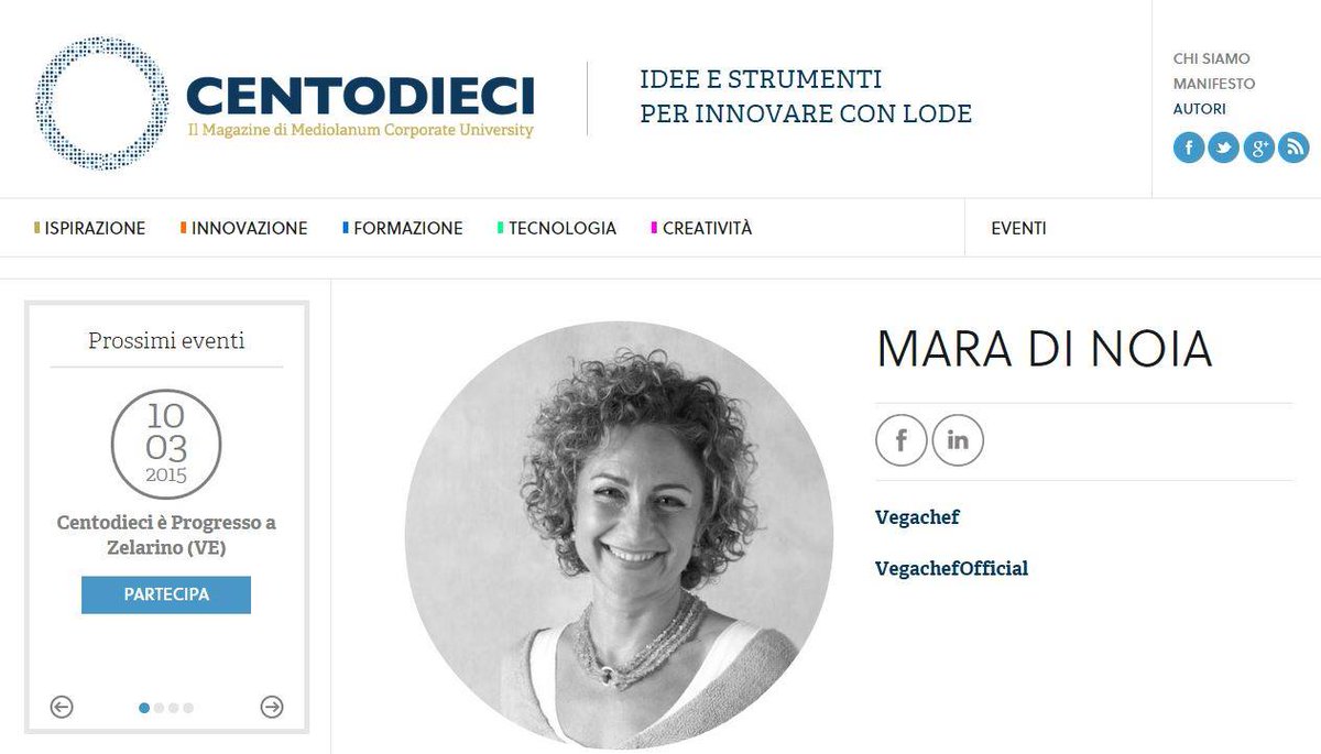 Sono diventata un'autrice per #Centodieci, il webmagazine di <a href="/MediolanumMCU/">MCU</a>!

Scoprite 110: bit.ly/1CUECBT