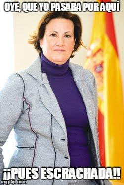 Danips's tweet photo. También ha sido escrachada Paz González García, Delegada de Urbanismo de @Madrid #EscracheBotella #CulpableSON29 http://t.co/n3HkicKK3H