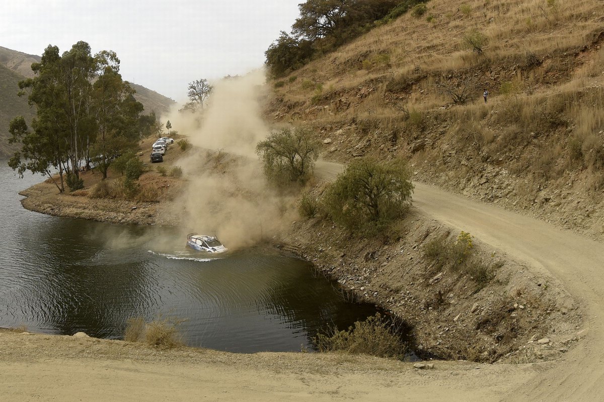 FordNewsEurope's tweet image. "I think we’ve flooded the engine…" &amp;gt;&amp;gt; ford.to/1AVTQQ5 
#FordFiesta finishes Rally Mexico after a swim. ^RW