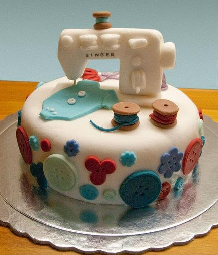 Place De La Couture Trop Beau Le Gateau Pour Anniversaire Sur Le Theme La Couture Http T Co J0zc56kb7r