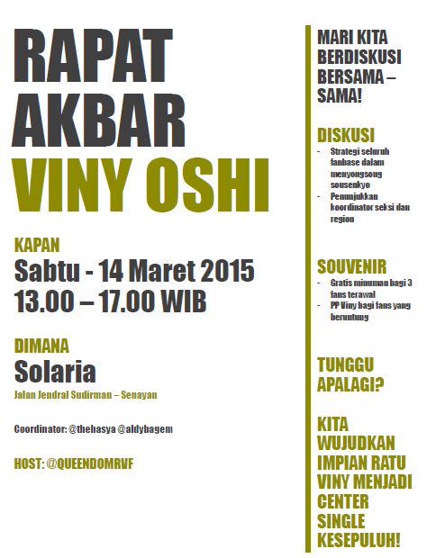 QueendomRVF's tweet photo. Mohon bantu RT:
@VinyOshi_AOC @vinyvers_inyi @vinyversINA @VinyStation @vinyvers_kst @vinyjkt48CF http://t.co/U92c4aAQqw