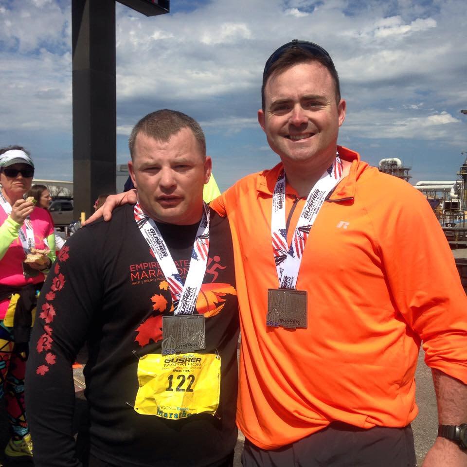 forbeydn's tweet photo. Ran the Gusher Marathon over the weekend #forbeydn @MrJoshua22 @thetruth365film @Max_Cure @MollyGrantham http://t.co/P5UlPqH8MG
