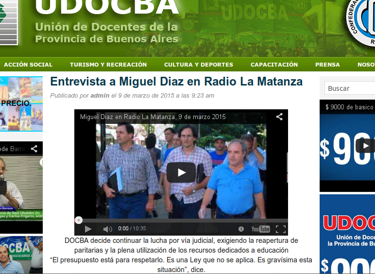 marcelitacanto's tweet photo. Ahora udocba dice que sigue su lucha por VÍA JUDICIAL... http://t.co/7NqWAYOz3K