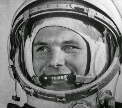 Today in Geek History: Yuri Gagarin, 1st human to journey into outer space, was born in 1934. Happy birthday, Yuri! 