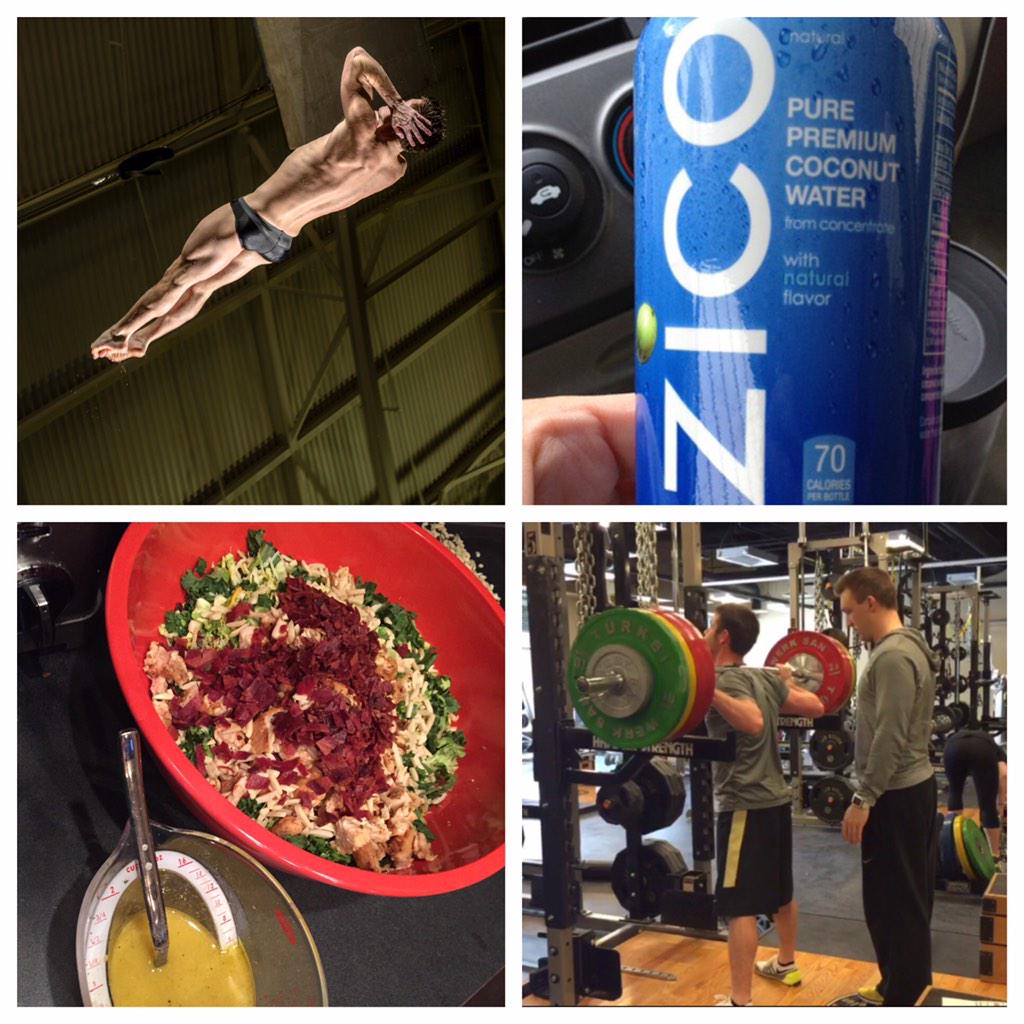 davidboudia's tweet photo. Stayin balanced w/ a little #diving #squatsession & @zicococonut #mymixify http://t.co/xIaJSNfEaw