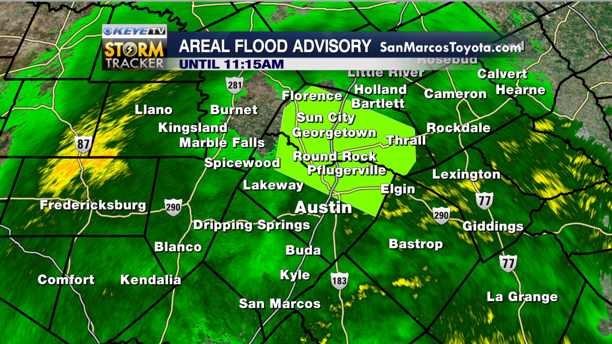 JordanSteele's tweet image. 10AM-Flood Advisory in place til 11:15AM. 23 low water crossing closed. RADAR: bit.ly\mkeyewx #keyewx