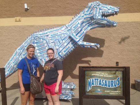 vbswanson's tweet photo. Panama City! Check out the nattasaurus! #nattasaurus http://t.co/HkxgNS2lE1