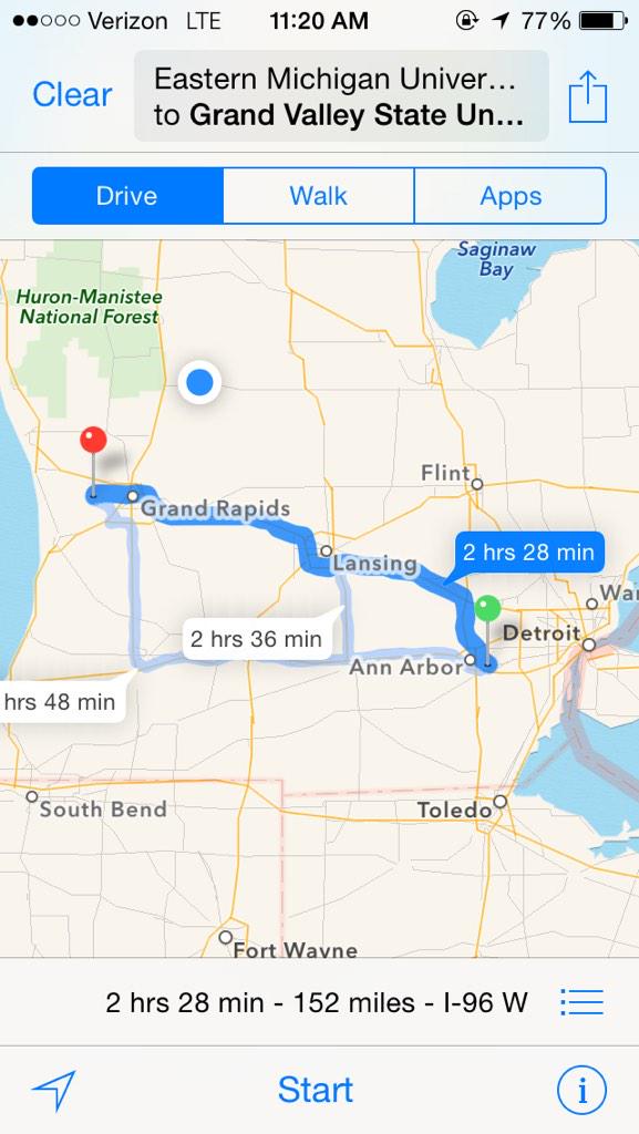 kay_j0's tweet image. GVSU-MSU-EMU #mappedout #middleman