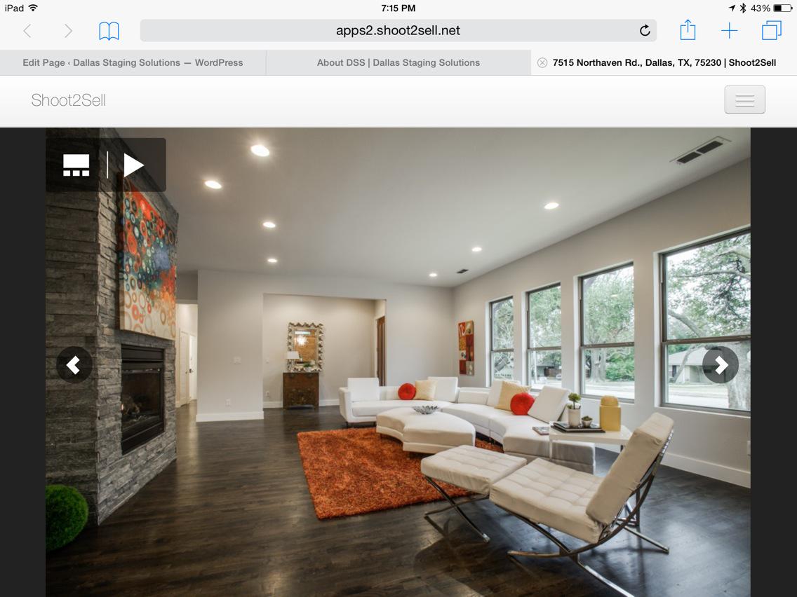 StagingDallas's tweet image. I staged this living room with summer in mind ! So rain rain go away !