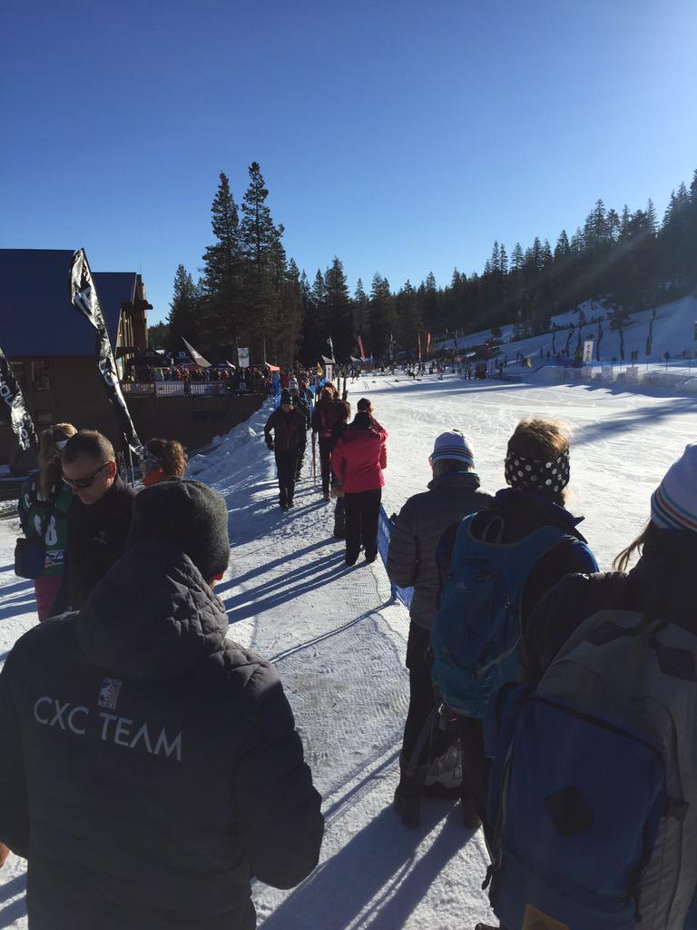 Are we're off!!! <a href="/xcjn2015tahoe/">xcjn2015tahoe</a> Good luck to everyone! <a href="/Podiumwear/">Podiumwear</a> <a href="/Fasterskier/">FasterSkier</a> #funinthesun