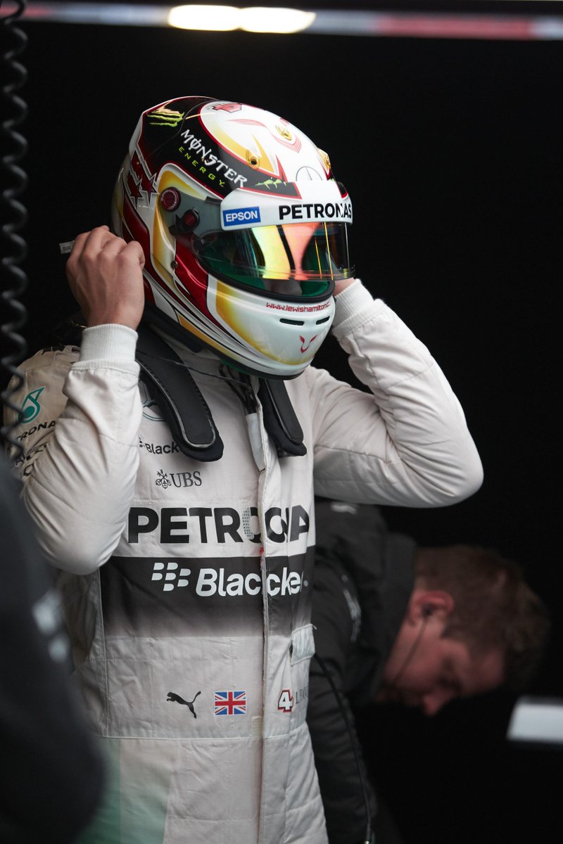 MercedesAMGF1's tweet photo. Lewis: "I Feel Ready" @ausgrandprix #F1DownUnder. Full race preview: http://t.co/Hkf7didDB7 #AusGP http://t.co/1mcI1qYUKu