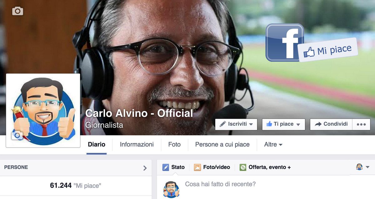 Carloalvino's tweet photo. Vi aspetto anche su #Facebook! Ecco la mia pagina ufficiale!
#CarloAlvino #SkySport #ForzaNapoliSempre http://t.co/LoK3OJuub1