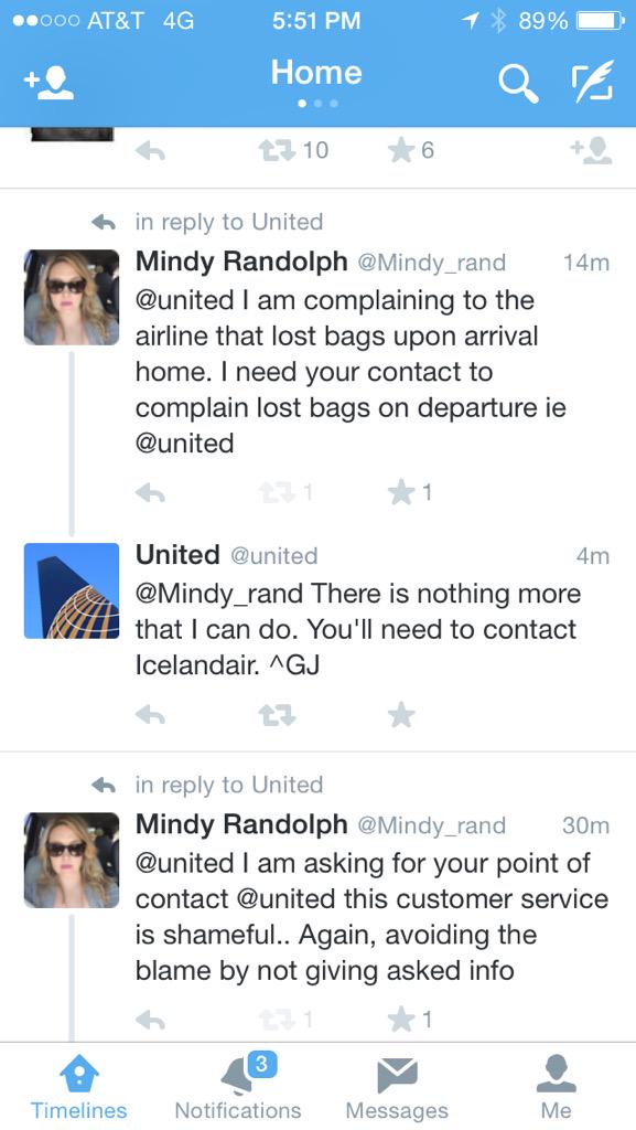 Mindy_rand's tweet photo. Wow. Exactly why I will never fly @united again and suggest no one else do. This is how they treat their customers http://t.co/bxSv3NtZUM