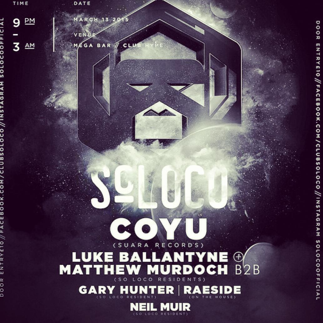 LukeBallantyne1's tweet photo. Buzzing to support Suara boss @coyumusic for @ClubSoLoco this Friday. One of the biggest bookings yet #soloco http://t.co/HBMXhZiHzX