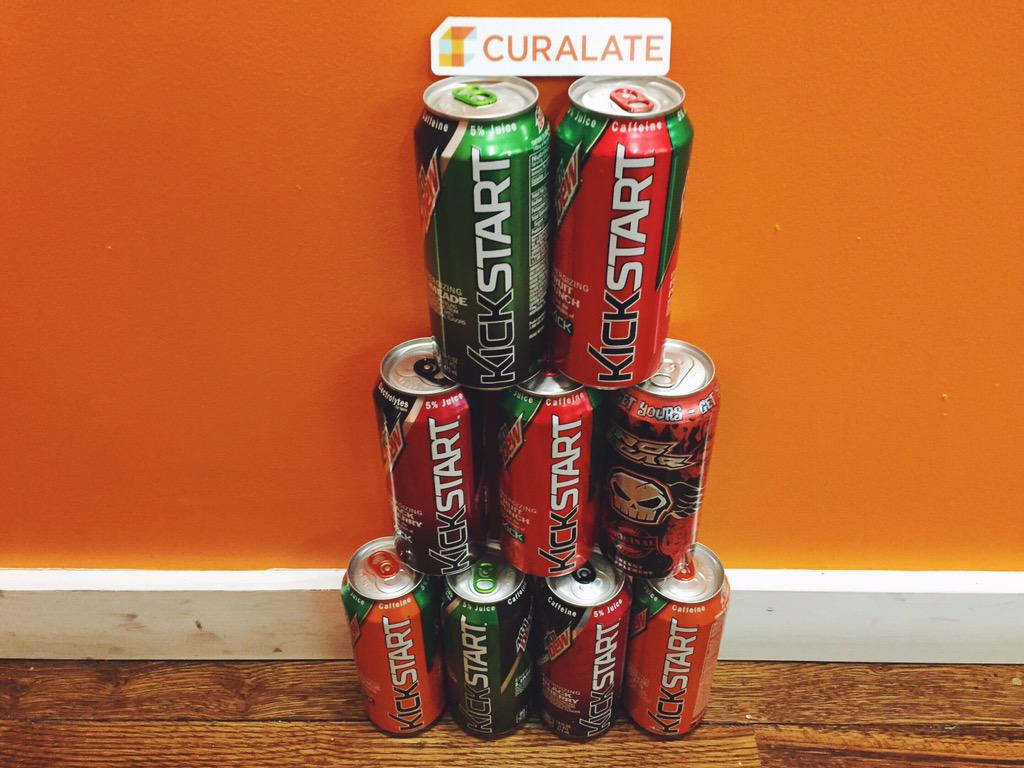 Hey <a href="/MountainDew/">Mountain Dew®</a>! Our team ❤s #Kickstart.  And we see the sampling truck is in Philly... can you swing by our HQ? 🙏