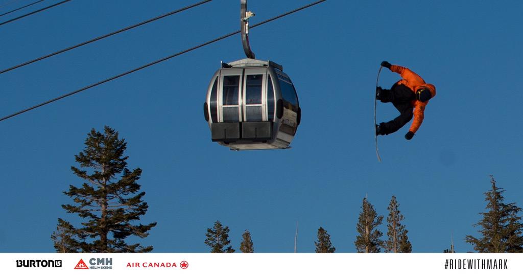 “<a href="/burtonsnowboard/">Burton Snowboards</a> #RideWithMark, #burtonsnowboards, #cmh_heli, #aircanada #markmcmorris Instagram.com/p/0BYoc1MVfc/ ”