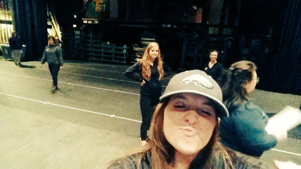 HaleyB42's tweet image. So it begins...dress rehearsal 😊 #favoriteweek #UDA2015