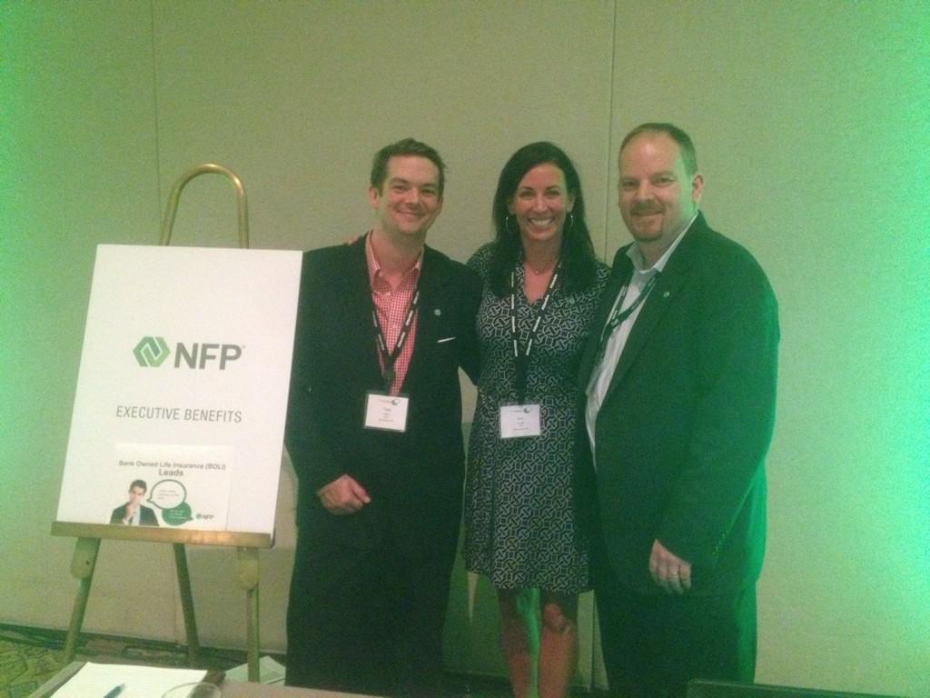 NFPEB's tweet photo. Stop by the @PfMembers Resource Reception and meet the Executive Benefits crew! #NFPStrategySummit http://t.co/jJeLLGfUnR