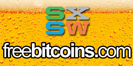 freebiebitcoins's tweet photo. Stop by the http://t.co/l1R6lmuBOt office March 18th during #SXSW for #free #beer and free #bitcoins! #rt #SXSW2015 http://t.co/nXkMCIUBOF