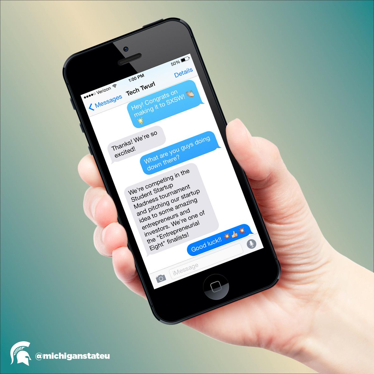 michiganstateu's tweet image. Best wishes to the #MSU students competing in the Entrepreneurial Eight at @sxsw! @MSUStartupBus