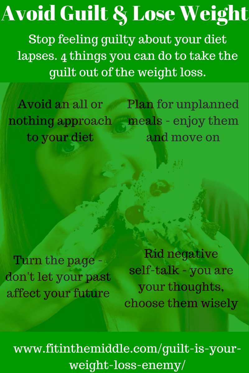 fitinthemiddle's tweet photo. Don't let guilt overwhelm your weight loss efforts. 4 tips to avoid it. http://t.co/RNGWEjgWrZ http://t.co/pnvqmX7Pf2