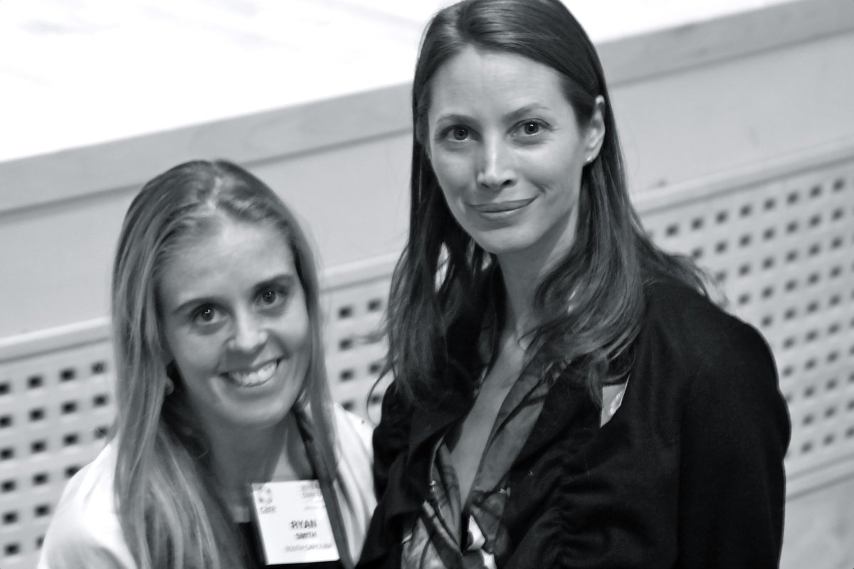 #AppleWatchEvent &amp; <a href="/CTurlington/">Christy Turlington Burns</a> - Awesome to see how far you've come.  Here is our ED @ryanamandasmith w/ her <a href="/CARE/">CARE (care.org)</a> !