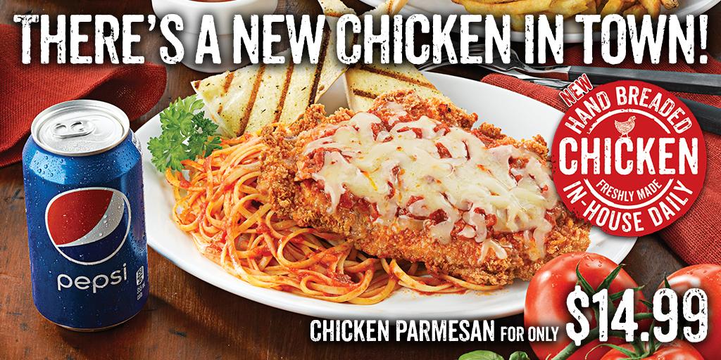 Swiss Chalet on Twitter "Presenting the Chicken Parmesan! It's