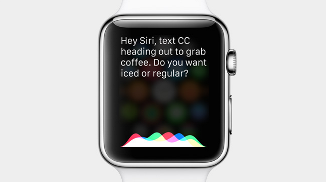AWatchFrance's tweet photo. Un développeur présente les fonctions liées à Siri et la reconnaissance vocale http://t.co/37DUlvidz9 #applewatch http://t.co/VtUhaCjzmg