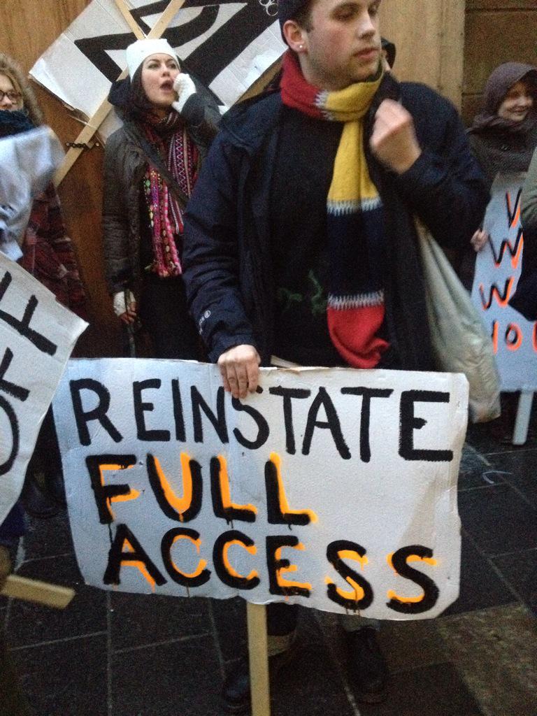 protestGSA's tweet photo. Reinstate full access
#protestgsa http://t.co/krlu3kqnCW