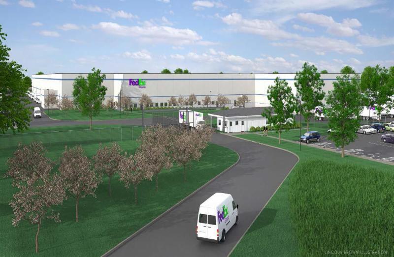 (Indianapolis, IN) Scannell Properties wins Best Industrial Development of 2014 with FedEx Zionsville - NAIOP Indiana