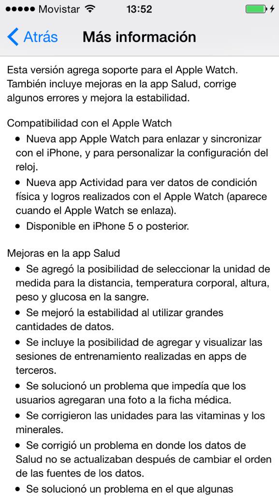 javiersalcido's tweet image. Porfin liberado #iOS82 #AppleWatch #Apple #AppleEvent #mexico