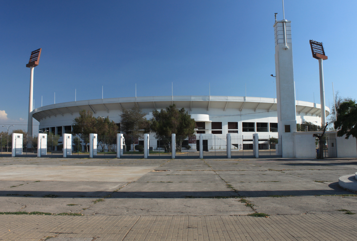 EdMiddlemass's tweet image. Estadio Nacional Julio Martínez Prádanos.