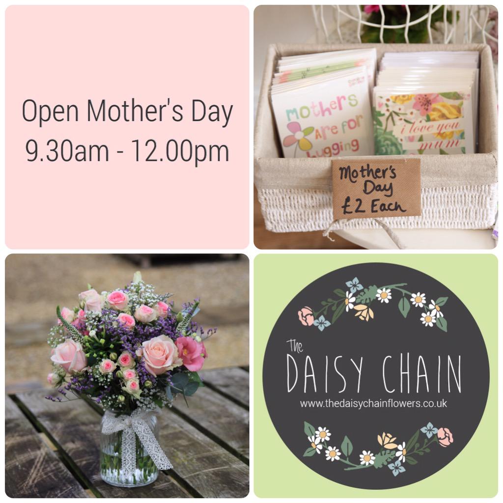 We are open this Sunday morning for Mother's Day. #TDC #MothersDay #florist #flowers #Hull #Skirlaugh