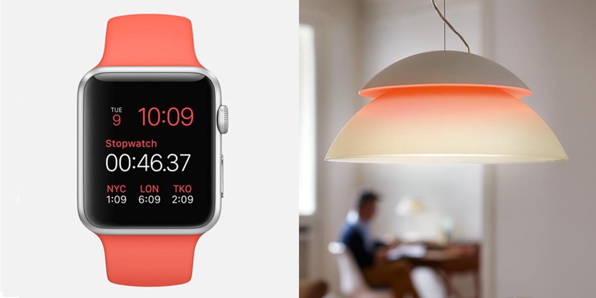 Philips's tweet photo. Attention all Apple fans! @TweetHue just became the latest thing in #WearableTech – thanks to #AppleWatch http://t.co/OtUGOWLb37