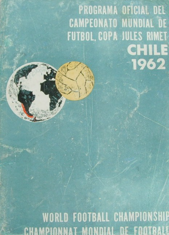 EdMiddlemass's tweet image. Programa oficiel, Mundial 1962.